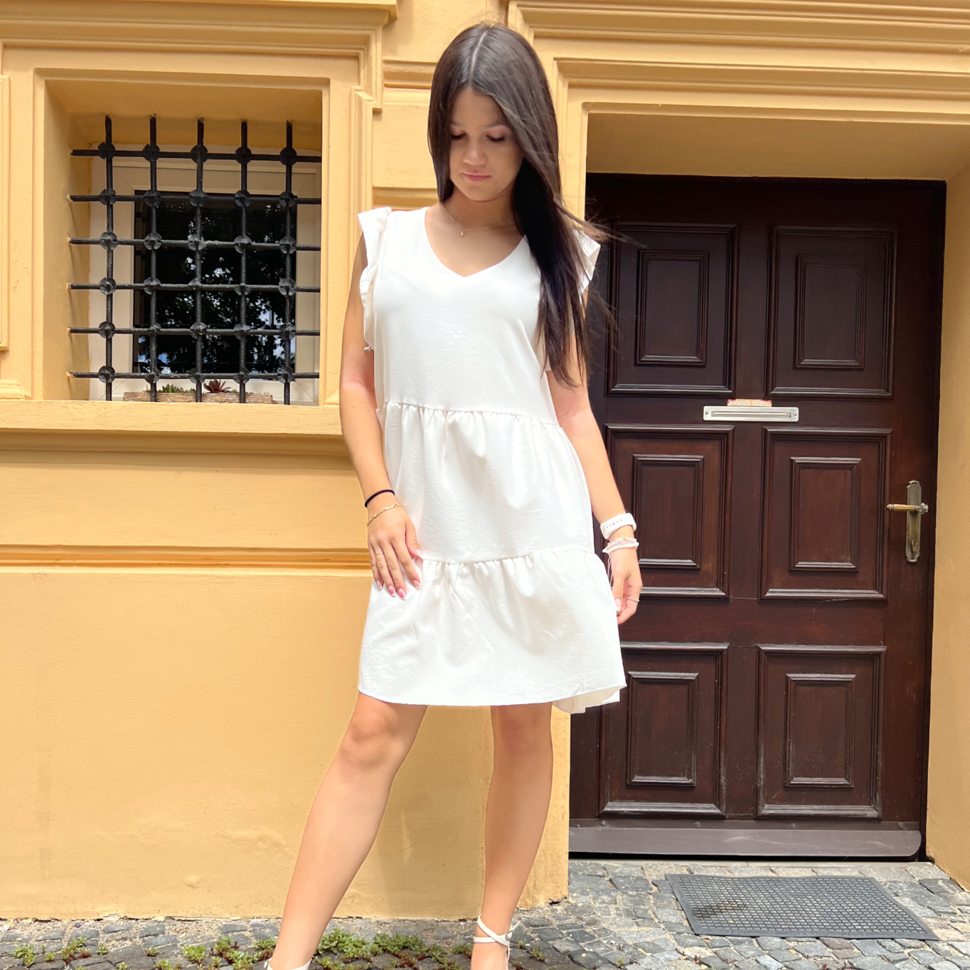 Bílé šaty MIRABELLE4